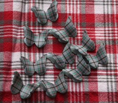 25 CRAIG CLAN ТАРТАН 3D БАБОЧКА СВАДЕБНОЕ КОНФЕТТИ, УКРАШЕНИЕ СТОЛА, ТОПЫ - Изображение 1 из 4