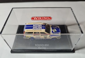 Top erhaltener 1:87 Wiking Volvo 850 Racing mit Amazon Werbung in Schatulle - Bild 1 von 10