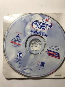Tiger Woods PGA Tour 2000 EA Sports AOL SEALED Promo PC Sampler Disc Free Ship - Picture 1 of 10