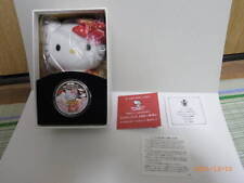 Hello Kitty 1 oz Silver Coin and Kimono Plush Doll With Box 40th Anniversary