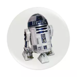 R2-D2 Star Wars Button Badge 58mm (2.25") - Picture 1 of 2