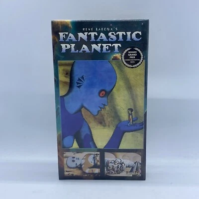 Fantastic Planet VHS Rene Laloux 1973 French w/ English Captions New Sealed VB7 - Image 1 of 4