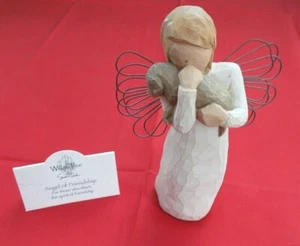 2009 Willow Tree #26011 "Angel of Friendship" Susan Lordi for DEMDACO - 5 1/2" - Picture 1 of 5