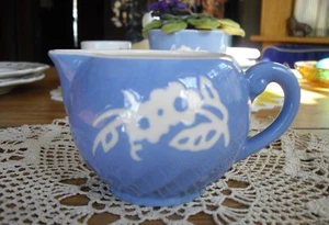 Crema azul Harker Harkerware vintage de cámara ~ - Imagen 1 de 9