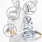 Stainless Male Chastity Belt Devices Steel Metal Cage Cock Locks
