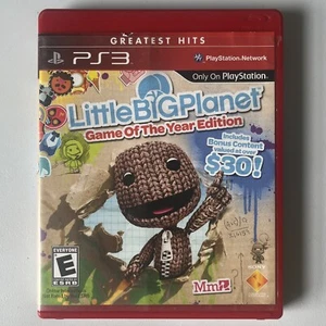 LittleBigPlanet PS3 Game of the Year Greatest Hits Playstation 3 Complete CIB - Picture 1 of 4