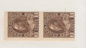 Canada 134, 3c Admiral horizontal coil pair fine M LH - Picture 1 of 1