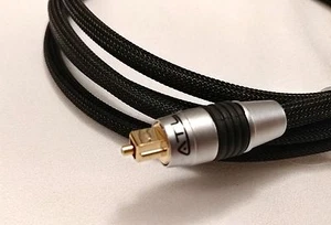 Atlona Ultra Stereo Audio Glasfaserkabel 1m 3ft Soundbar Spiel Signal Xbox PS4 - Bild 1 von 2