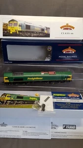 BACHMANN 32-726K FREIGHTLINER 40 ANIVERSARIO CLASE 66 "RUBÍ" COMO NUEVO EN CAJA LTD LISTO PARA DCC - Imagen 1 de 16