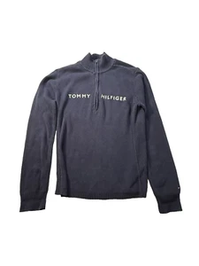 Tommy Hilfiger Blue long sleeve sweater Womens size M - Picture 1 of 8