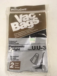 HomeCare Panasonic verticale n. 41 sacchetti sottovuoto confezione da 2 adatti per tipo U e U-3 - Foto 1 di 2