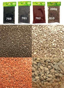 JORDAN MODELLBAHN-ZUBEHOR 760 - BALLAST BLACK BUSTINA DA 150gr - NUOVO - Picture 1 of 1