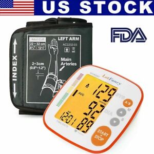 Monitor automático presión arterial brazo frecuencia cardíaca y pulso Digital