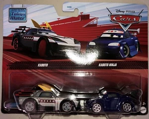 DISNEY PIXAR CARS KABUTO & KABUTO NINJA TOKYO MATER 2023 2 PACK NEW - Picture 1 of 2