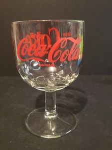 Vintage Coca-Cola Coke Glass Float Ice Cream Soda Goblet - Bild 1 von 10