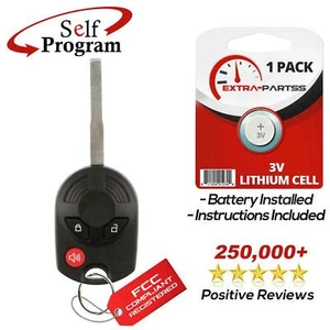 For 2012 2013 2014 2015 2016 Ford Escape Keyless Entry Car Remote Key Combo Fob - Picture 1 of 7