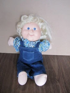 Rare 1987 HM23 Cabbage Patch Kids Doll Jean Blonde Growing Hair Blue Eyes Xavier - Picture 1 of 6
