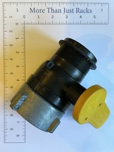Banjo 2 pulgadas Válvula de soldadura giratoria Poly IBC para protección con salida NPT, tapa y sello de lámina - Imagen 1 de 4