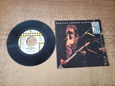 HAND SIGNED 1980s EXCELLENT Richard Marx – Endless Summer Nights/HAVE MERCY  45 - Image 1 of 2