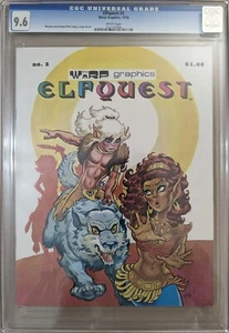 Elfquest #2 CGC 9.6 — Páginas blancas, historia, portada y arte de Wendy y Richard Pini - Imagen 1 de 4