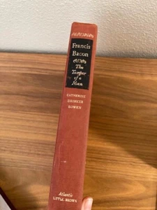 The Temper of a Man by Francis Bacon - A vintage classic hardcover book 1963 - Bild 1 von 4