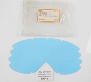 EMGO GAFAS GAFAS LENTE AZUL VISERA ESCUDO 76-49570 M495 MOTO ATV ESQUÍ - Imagen 1 de 1
