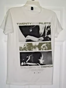Twenty One Pilots Welcome To Trench - Concert Tour Album White Shirt - Small - Picture 1 of 2