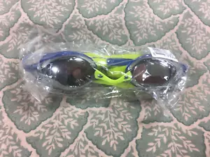 HEAD Mirrored Swimming Swim Racing Training Goggles - Blue - Picture 1 of 2