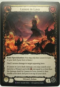 Carne y Sangre - Lección de Lava - Lámina Arco Iris ARC121 Ilimitada - Imagen 1 de 2