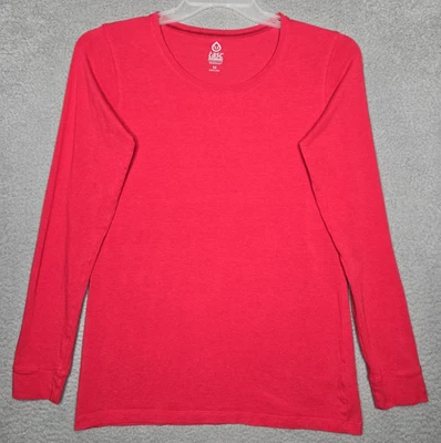 TASC Bamboo Organic Cotton Performance Long Sleeve Shirt - Women's Medium - Red - Image 1 of 4