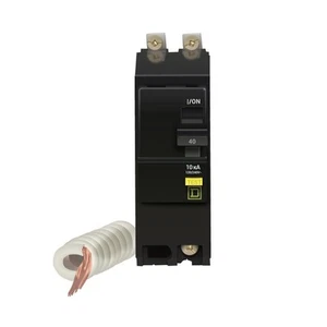 QOB240GFI - Square D - 40 Amp GFCI Circuit Breaker - Picture 1 of 8