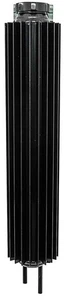 13" Finned Aluminum Radiator Overflow Tank - Black - Picture 1 of 1