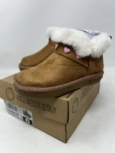 Skechers Toddler's Chestnut Mount Cozy Boots Shoes Size 6 - Picture 1 of 4