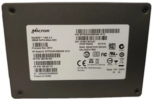 10 x Micron SATA 6Gb/s 256GB SATA 2,5 Interne SSD Laptop PC Health - 100% - Restposten - Bild 1 von 1