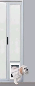 Ideal Pet Products Aluminum Pet Patio Door, Adjustable Height 77-5/8" to 80-3/8" - Picture 1 of 5