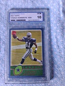 PGA Gem Mint 10 Terenca Newman RC - Bild 1 von 2