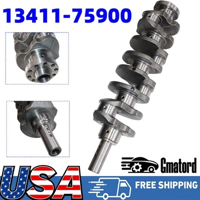 13411-75900 New Crankshaft for 95-04 Toyota Tacoma RZN140 150 2.4L 2RZFE 2RZ-FE — 第 1/4 张图片