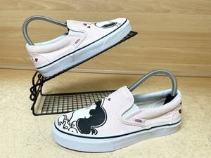 Vans X Peanuts Schulz Classic Slip On Smack /pearl Lucy And Snoopy Size UK 4.5 - Picture 1 of 19