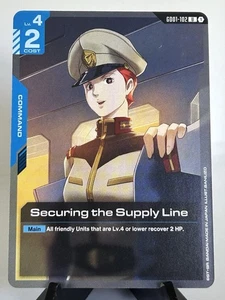Juego de cartas Securing the Supply Line - GD01-102 NM - Gundam TCG - Imagen 1 de 2
