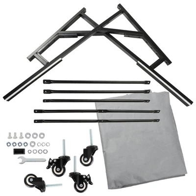 Hardtop Cart Stand Rack & Hard Top Cover For Mercedes-Benz SL500 1994-2002 - Image 1 of 4