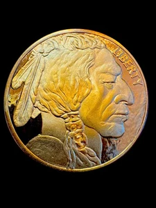 Indian Head Buffalo Token 2013 "copia" - Z8 - Imagen 1 de 4