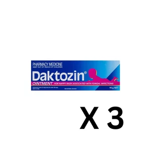 Daktozin Ointment 90g For Nappy Rash Fungal Infections X 3 - Picture 1 of 1
