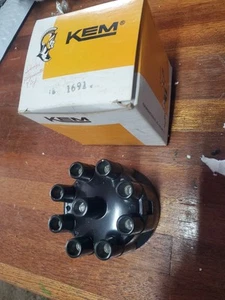 Kem Ignition #1691 Eight Cylinder Distributor Head/Cap Mint With Box - Picture 1 of 10