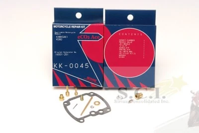 KIT REPARACIÓN RECONSTRUCCIÓN CARBURADOR KEYSTER KAWASAKI KD80 KD 80 1975 - 1987 Foto 1 de 4