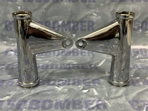 Honda CB500 K1 1972 horquilla delantera orejas cubierta. Soporte para faros CB500 Four K1. - Imagen 1 de 21