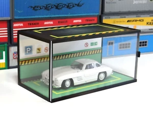 Scale 1:24 Car models acrylic display case Diorama underground parking space - Picture 1 of 10