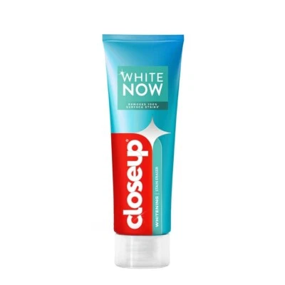 Closeup White Now Stain Eraser toothpaste Removes 100% surface stains, Whitening - Image 1 of 4