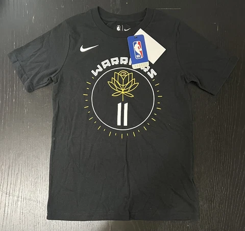 Nike Golden State Warriors Klay Thompson 2023 City Edition BOYS Black Shirt Cover