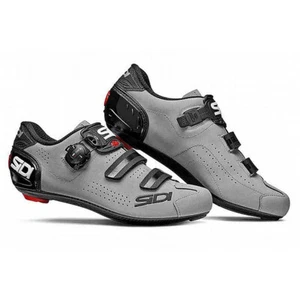 Sidi Men's Alba 2 Road Bicycle Cycling Shoes Black/Grey EU 44.5 / US 10 NEW - Picture 1 of 4