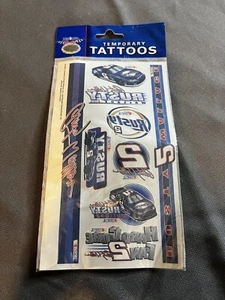 NASCAR - Rusty Wallace #5 - TEMPORARY TATTOOS 1 Sheet - Picture 1 of 3